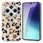 For Redmi 14C 4G Colorful Painting Pattern TPU Phone Case(Leopard) - 1