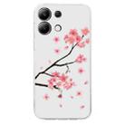 For Redmi Note 13 4G Colorful Painting Pattern TPU Phone Case(Plum Blossom) - 2