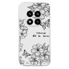 For Redmi Note 14 Pro+ 5G Colorful Painting Pattern TPU Phone Case(Butterfly Flower) - 2