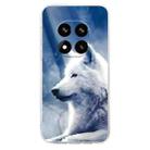For Redmi Note 14 Pro+ 5G Colorful Painting Pattern TPU Phone Case(White Wolf) - 2