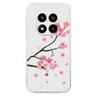 For Redmi Note 14 Pro+ 5G Colorful Painting Pattern TPU Phone Case(Plum Blossom) - 2