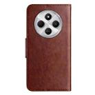 For Redmi Note 14 Pro+ 5G Butterfly Flower Pattern Flip Leather Phone Case(Brown) - 3