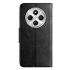 For Redmi Note 14 Pro+ 5G Butterfly Flower Pattern Flip Leather Phone Case(Black) - 3