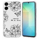 For Samsung Galaxy A05 4G Colorful Painting Pattern TPU Phone Case(Butterfly Flower) - 1