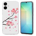 For Samsung Galaxy A05 4G Colorful Painting Pattern TPU Phone Case(Plum Blossom) - 1