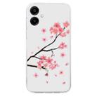 For Samsung Galaxy A05 4G Colorful Painting Pattern TPU Phone Case(Plum Blossom) - 2