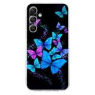 For Samsung Galaxy A36 5G Colorful Painting Pattern TPU Phone Case(Color Butterflies) - 2