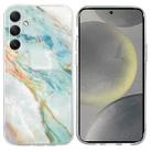For Samsung Galaxy S24+ 5G Colorful Painting Pattern TPU Phone Case(Marble) - 1