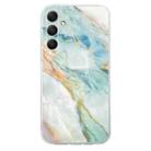 For Samsung Galaxy S24 FE 5G Colorful Painting Pattern TPU Phone Case(Marble) - 2