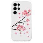 For Samsung Galaxy S23 Ultra 5G Colorful Painting Pattern TPU Phone Case(Plum Blossom) - 2