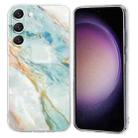 For Samsung Galaxy S23 5G Colorful Painting Pattern TPU Phone Case(Marble) - 1