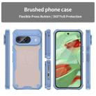 For Google Pixel 9 Armor Glaze PC Hybrid TPU Phone Case(Blue) - 2