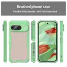 For Google Pixel 9 Armor Glaze PC Hybrid TPU Phone Case(Green) - 2