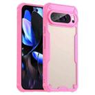 For Google Pixel 9 Pro XL Armor Glaze PC Hybrid TPU Phone Case(Pink) - 1