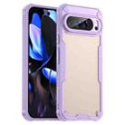 For Google Pixel 9 Pro XL Armor Glaze PC Hybrid TPU Phone Case(Purple) - 1