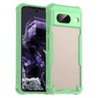 For Google Pixel 8 Armor Glaze PC Hybrid TPU Phone Case(Green) - 1