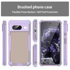 For Google Pixel 8 Armor Glaze PC Hybrid TPU Phone Case(Purple) - 2