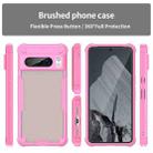 For Google Pixel 8 Pro Armor Glaze PC Hybrid TPU Phone Case(Pink) - 2