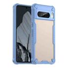 For Google Pixel 8 Pro Armor Glaze PC Hybrid TPU Phone Case(Blue) - 1