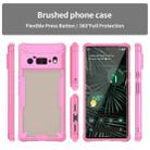 For Google Pixel 6 Pro Armor Glaze PC Hybrid TPU Phone Case(Pink) - 2