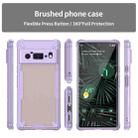 For Google Pixel 6 Pro Armor Glaze PC Hybrid TPU Phone Case(Purple) - 2