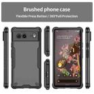 For Google Pixel 6 Armor Glaze PC Hybrid TPU Phone Case(Black) - 2