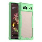 For Google Pixel 6 Armor Glaze PC Hybrid TPU Phone Case(Green) - 1