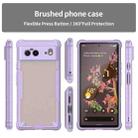 For Google Pixel 6 Armor Glaze PC Hybrid TPU Phone Case(Purple) - 2