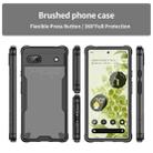 For Google Pixel 6a Armor Glaze PC Hybrid TPU Phone Case(Black) - 2