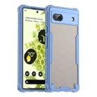 For Google Pixel 6a Armor Glaze PC Hybrid TPU Phone Case(Blue) - 1