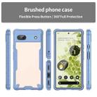 For Google Pixel 6a Armor Glaze PC Hybrid TPU Phone Case(Blue) - 2