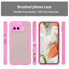 For Google Pixel 9a Armor Glaze PC Hybrid TPU Phone Case(Pink) - 2