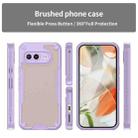 For Google Pixel 9a Armor Glaze PC Hybrid TPU Phone Case(Purple) - 2