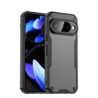 For Google Pixel 10 Armor Glaze PC Hybrid TPU Phone Case(Black) - 1
