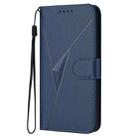 For Redmi 13 4G Triangle Pattern Buckle Clasp Leather Phone Case(Royal Blue) - 2