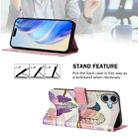 For iPhone 16 Art Colored Drawing Pattern Leather Phone Case(Landscape) - 3