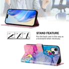 For iPhone 15 Plus Art Colored Drawing Pattern Leather Phone Case(Colorful marble) - 3