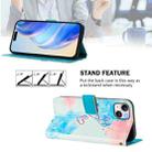 For iPhone 15 Plus Art Colored Drawing Pattern Leather Phone Case(LOVE ME) - 3