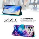 For iPhone 13 Pro Max Art Colored Drawing Pattern Leather Phone Case(Dreamland) - 3