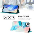 For iPhone 14 / 13 Art Colored Drawing Pattern Leather Phone Case(LOVE ME) - 3