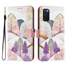 For Samsung Galaxy S20 FE 4G Art Colored Drawing Pattern Leather Phone Case(Landscape) - 2