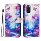 For Samsung Galaxy S20 FE 4G Art Colored Drawing Pattern Leather Phone Case(Dreamland) - 2