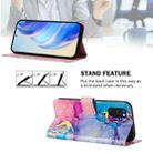 For Samsung Galaxy S20 FE 4G Art Colored Drawing Pattern Leather Phone Case(Colorful marble) - 3