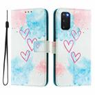 For Samsung Galaxy S20 FE 4G Art Colored Drawing Pattern Leather Phone Case(LOVE ME) - 2