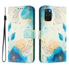 For Samsung Galaxy S20+ Art Colored Drawing Pattern Leather Phone Case(Flowering flowers) - 2