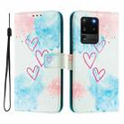 For Samsung Galaxy S20 Ultra Art Colored Drawing Pattern Leather Phone Case(LOVE ME) - 2