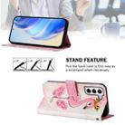 For Samsung Galaxy S21 5G Art Colored Drawing Pattern Leather Phone Case(Flamingo) - 2
