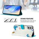 For Samsung Galaxy S21 5G Art Colored Drawing Pattern Leather Phone Case(Butterfly house) - 3