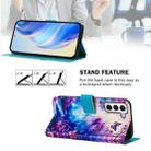 For Samsung Galaxy S21+ 5G Art Colored Drawing Pattern Leather Phone Case(Dreamland) - 3