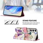 For Samsung Galaxy S22 5G Art Colored Drawing Pattern Leather Phone Case(Landscape) - 3